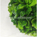 High quality ceiling hanging decoration artificial leaf topiary ball